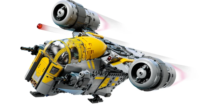 Thumbnail 6 de LEGO Star Wars Razor Crest 75447 – Raumschiff-Modell mit 930 Teilen