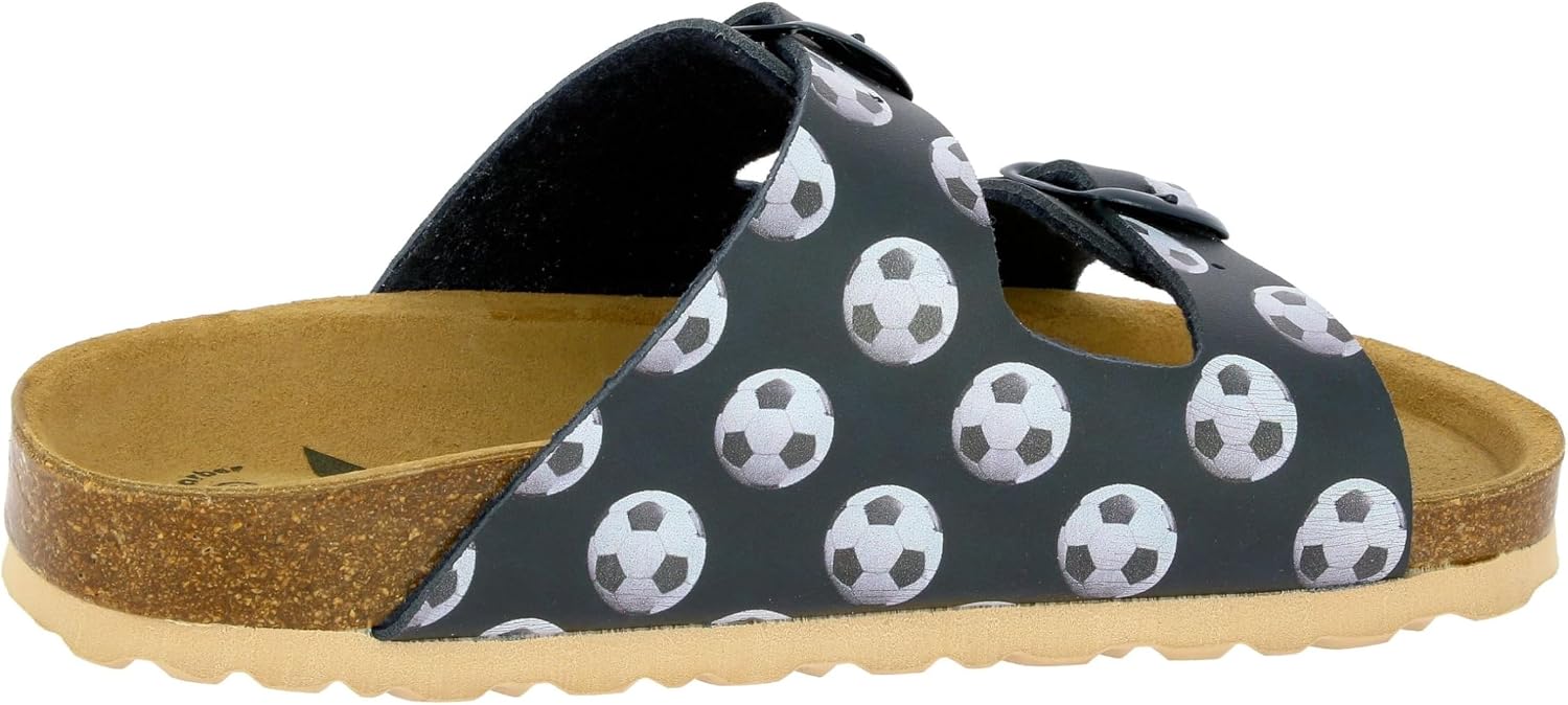Detalle de Lico Unisex Kinder Bioline Kids Pantoletten – komfortable Sandale mit verstellbaren Schnallen
