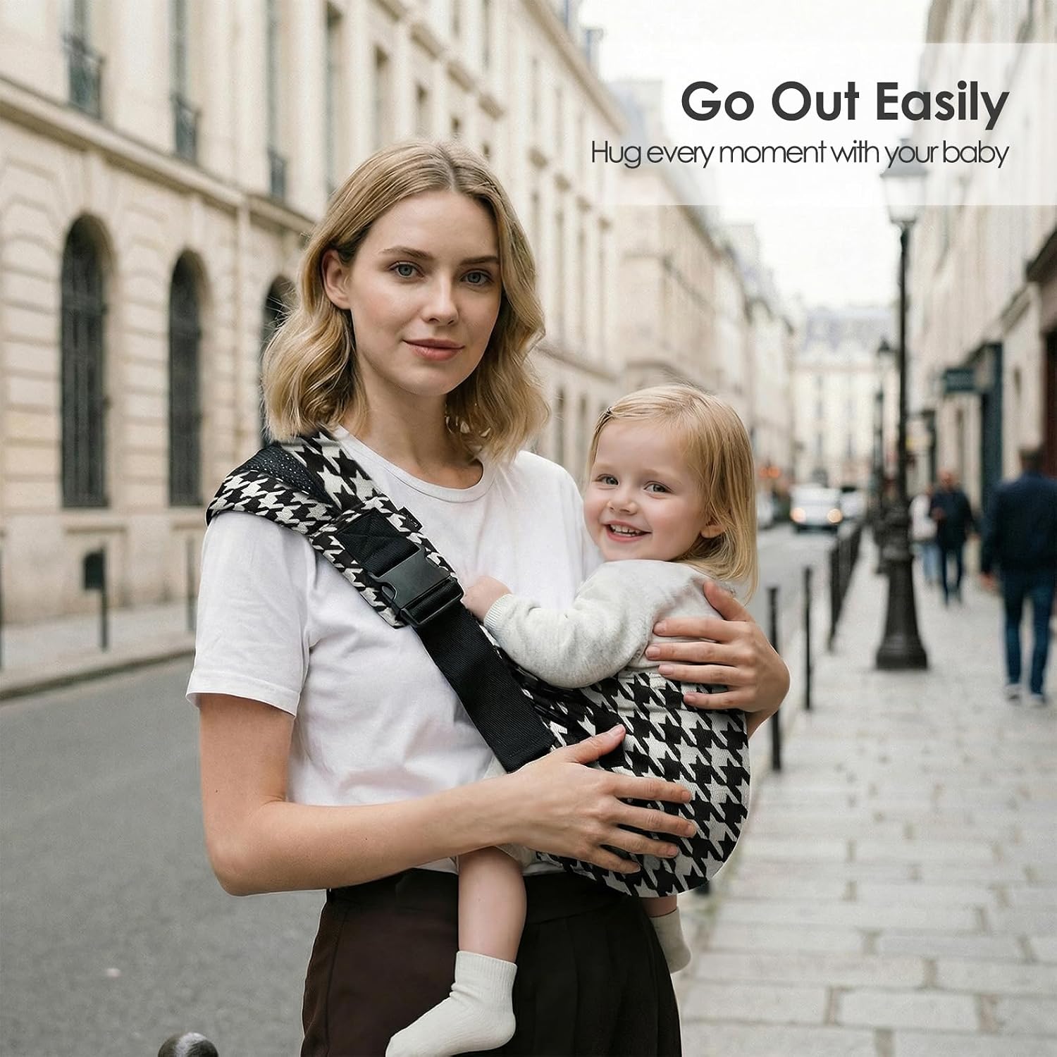 Detalle de Shiaon Baby Sling Carrier 8–40 lb