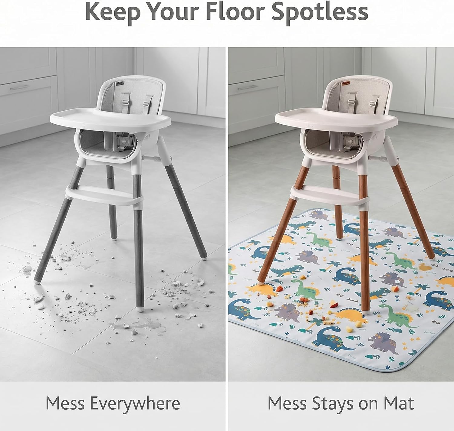 Detalle de CLCROBD Baby Splat mat 51" waterproof