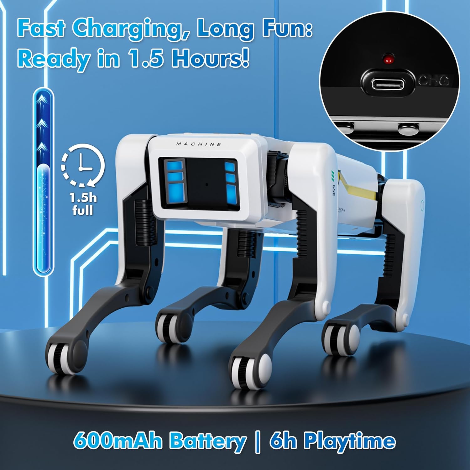Thumbnail 6 de Dingdongwu Smart Robot Dog 600mAh