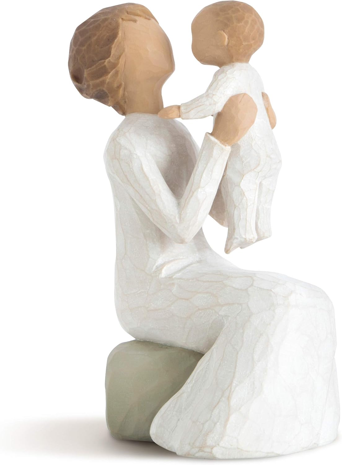 Detalle de Enesco 26072 Grand-Mère — Figurine artisanale Willow Tree, pièce décorative en résine peinte à la main
