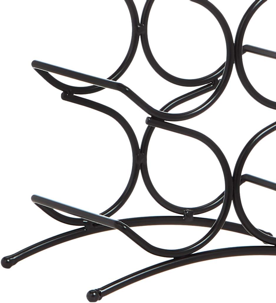 Thumbnail 2 de Amazon Basics Weinregal für 12 Flaschen – Schwarz, 24,9 x 16 x 67,8 cm