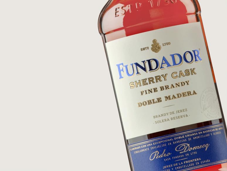 Thumbnail 3 de Fundador Doble Madera Brandy de Jerez Reserva 🥃 70cl