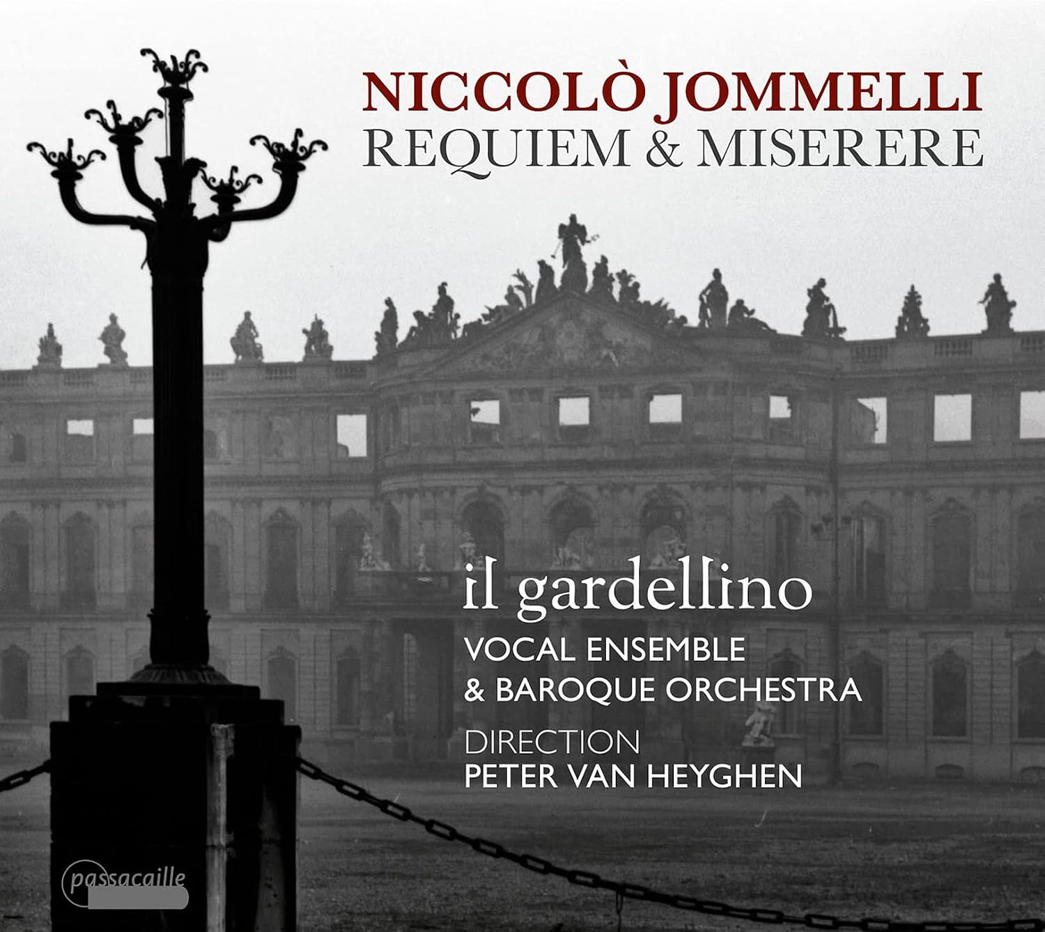 Detalle de Requiem & Miserere by Niccolò Jommelli, Classical Audio CD