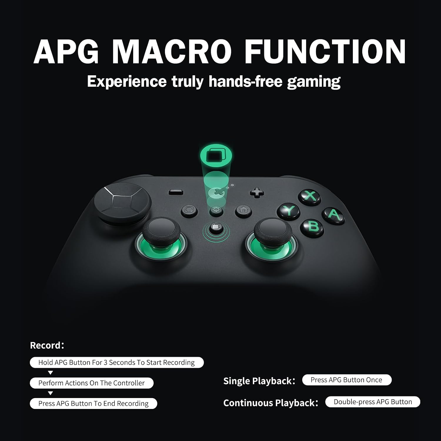 Detalle de GuliKit TT Pro Wireless Game Controller: Retro Brown, Bluetooth & Hyperlink Adapter