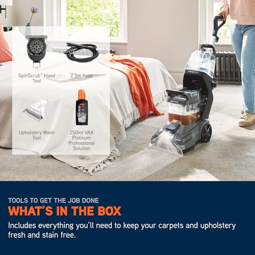 Thumbnail 11 de Vax SpinScrub Power Plus Upright Carpet & Upholstery Cleaner CDCW-SSXA