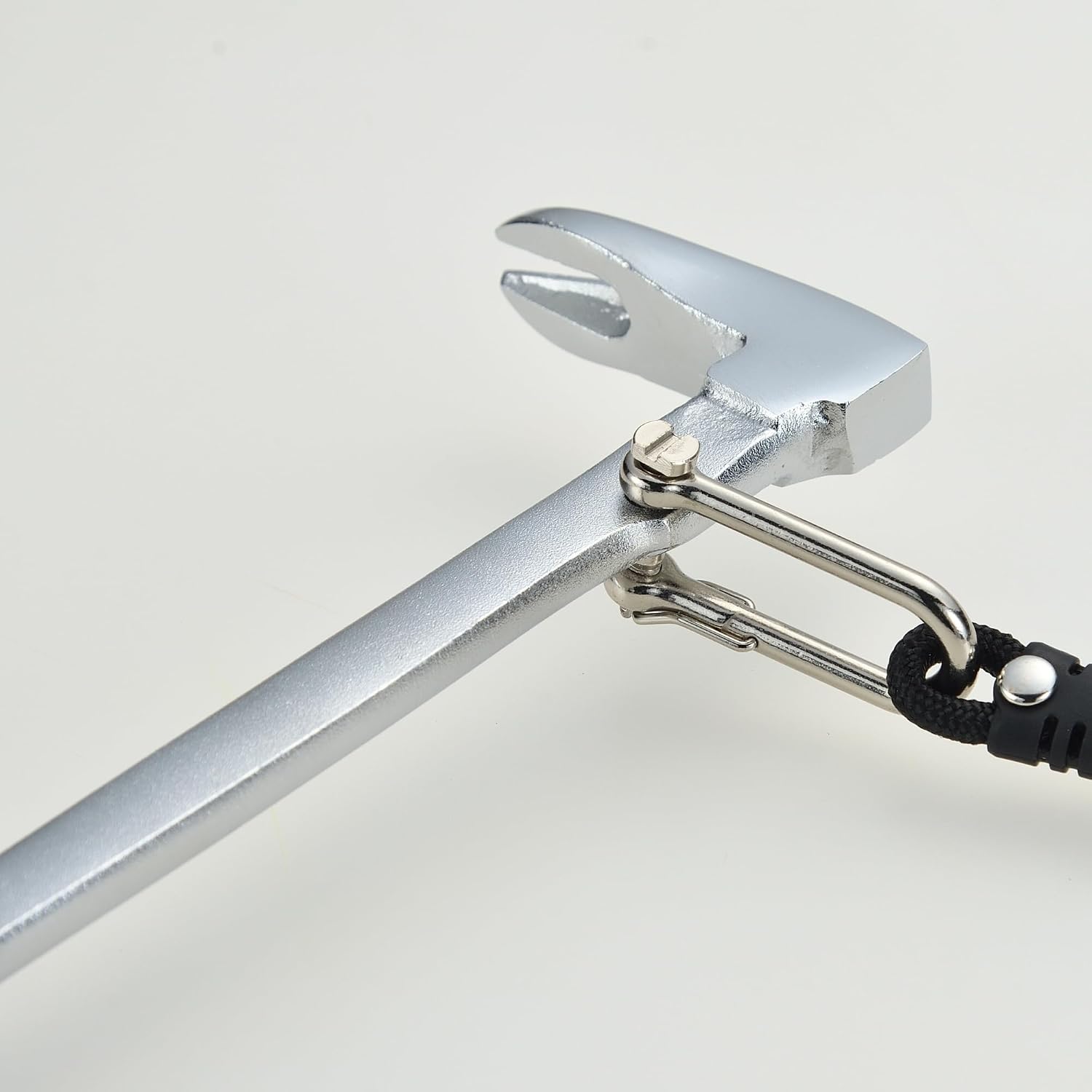 Detalle de TAKAGI 280mm インサートバール 薄型釘抜部・クロームメッキ仕上げ