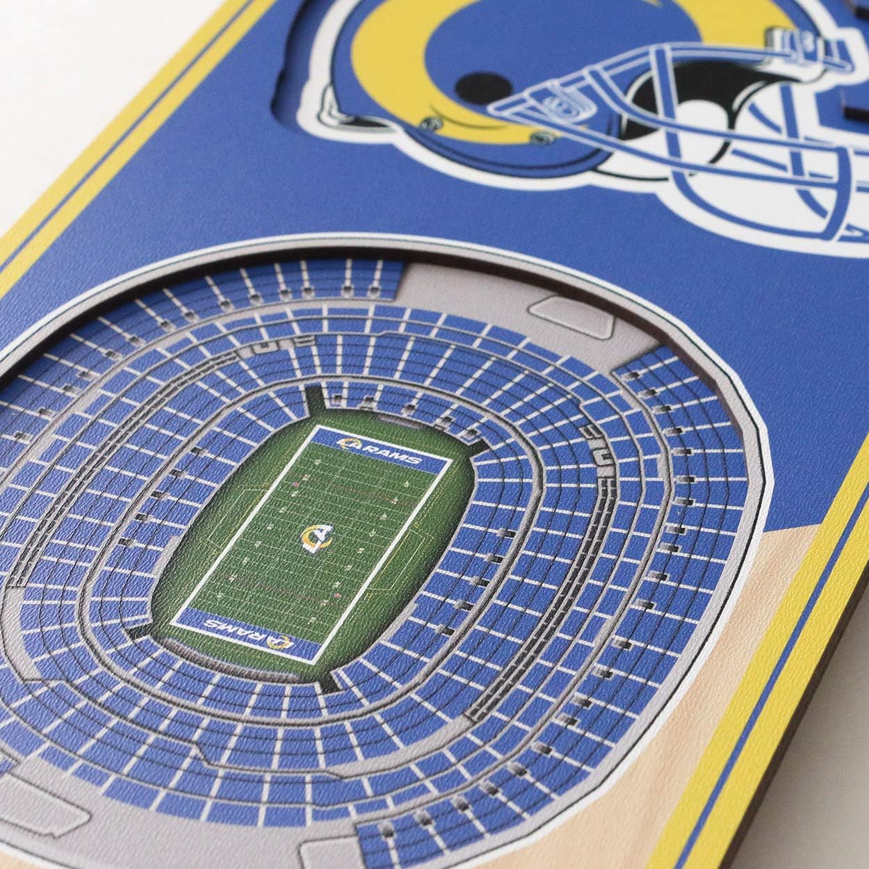 Detalle de YouTheFan NFL 3D Stadium Banner 6x19 🖼