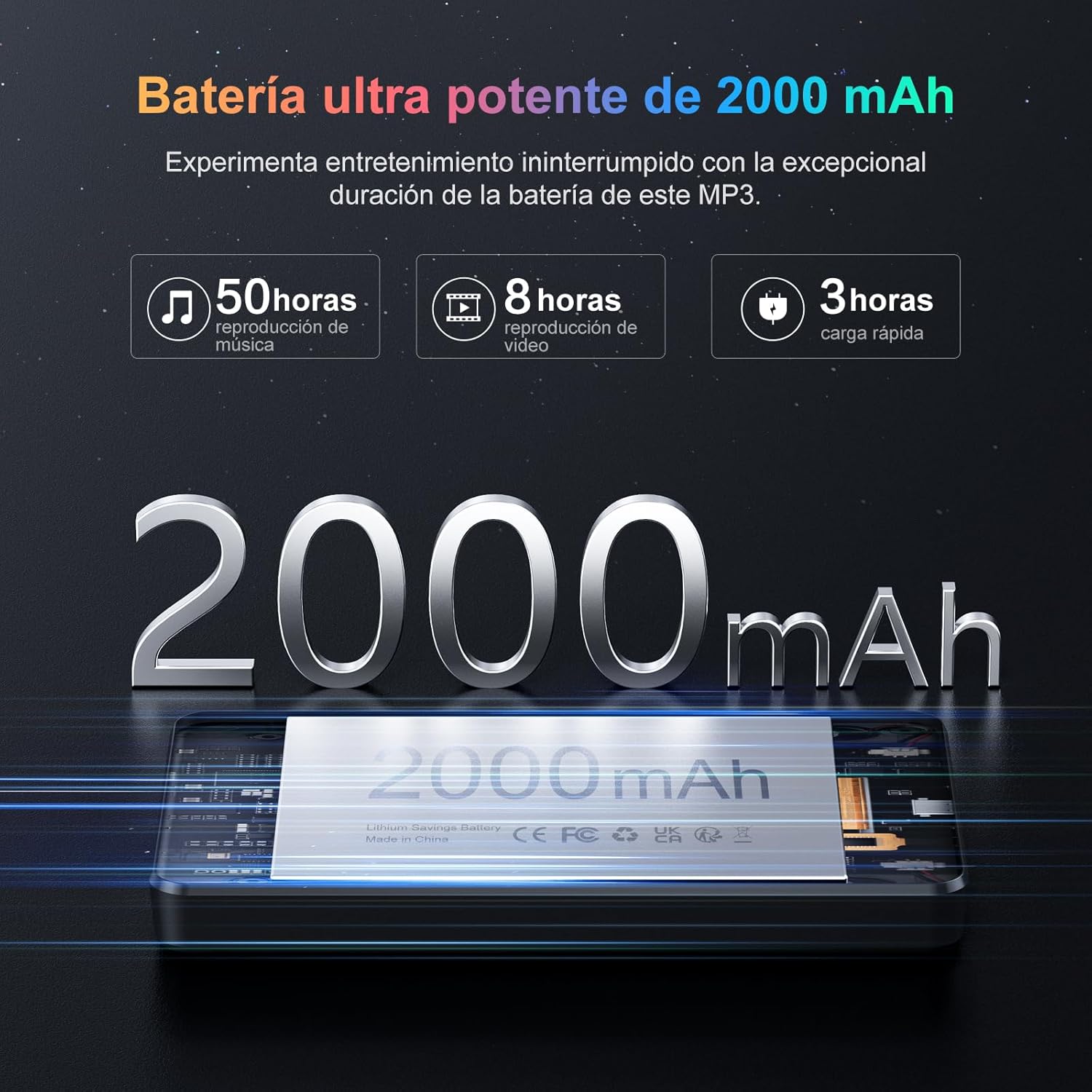 Thumbnail 6 de 96GB MP3 Player Android con Bluetooth WiFi