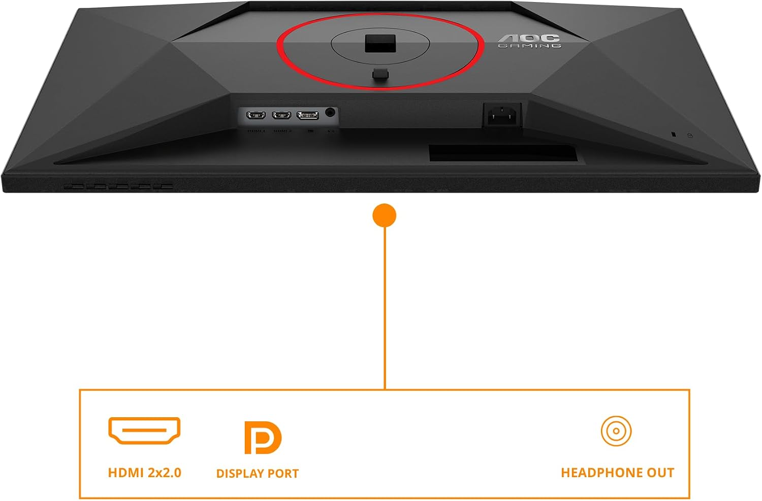 Detalle 2 de AOC 27G4ZR – 27 Zoll FHD Gaming Monitor mit 260 Hz, Fast IPS und G-Sync Kompatibel