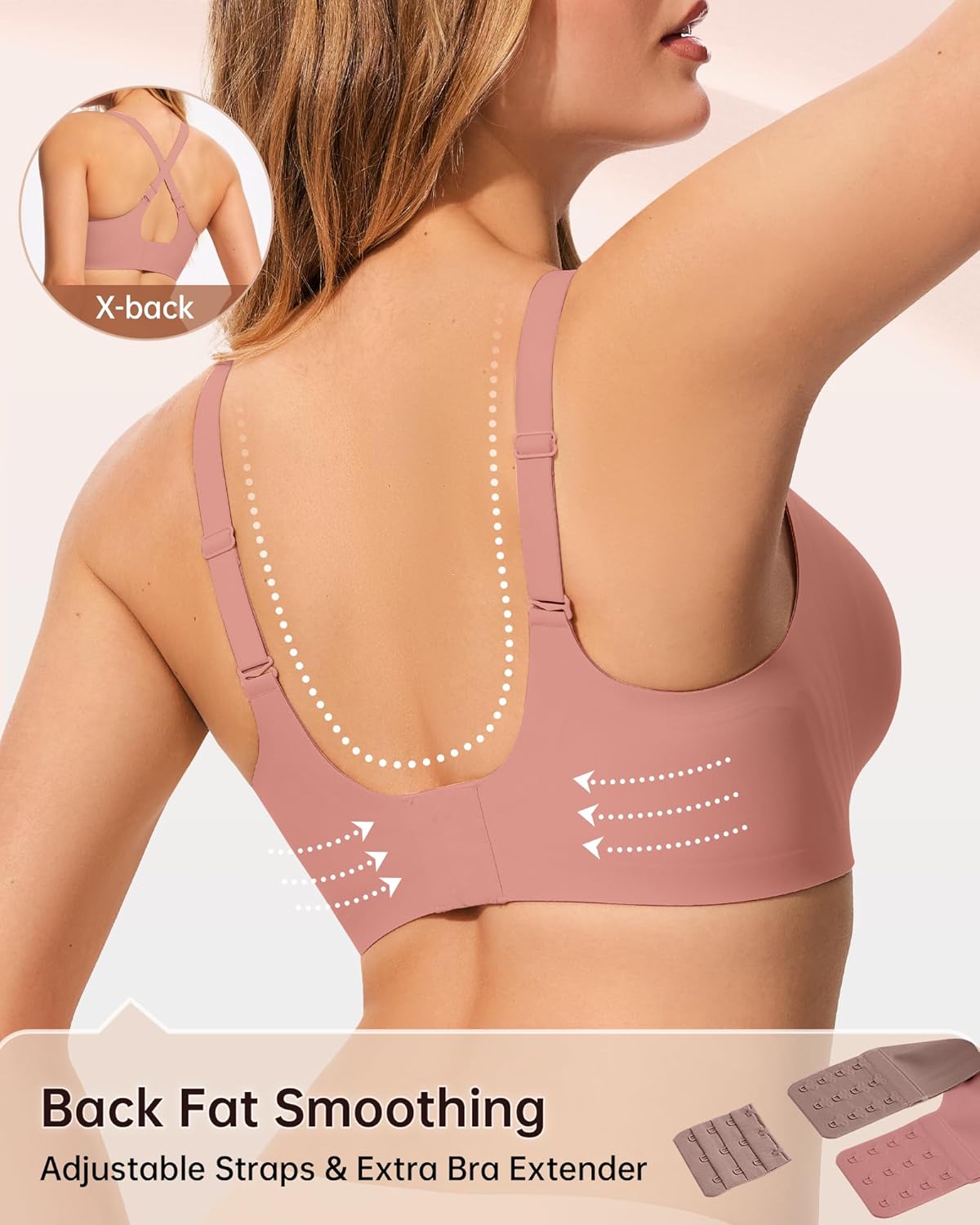 Thumbnail 3 de LetsJoli Wireless Jelly Bra: Seamless, Full Coverage Comfort for Everyday Wear