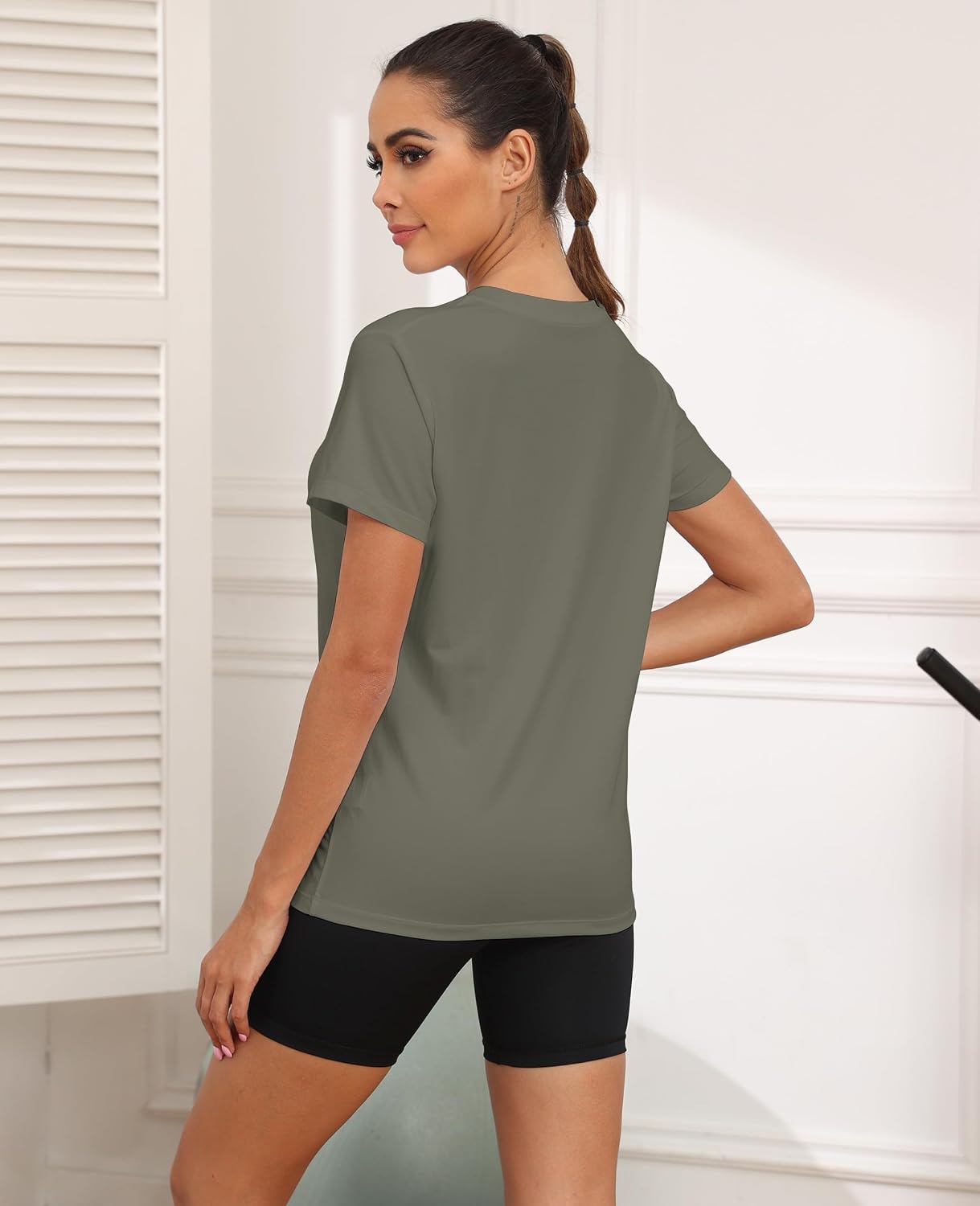 Thumbnail 4 de KevaMolly Workout Top UPF50+ breathable tee 🏃♀