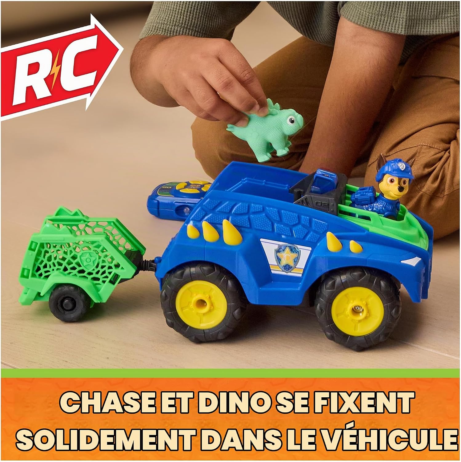 Thumbnail 3 de Paw Patrol DinoTowDash RC-speelgoed van kunststof, meerkleurig