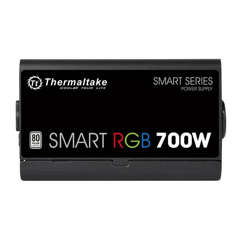 Detalle 2 de Thermaltake Smart RGB 700W 80 Plus, fuente de alimentación con ventilador RGB de 120 mm