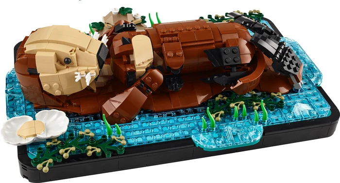 Thumbnail 9 de LEGO Ideas Treibende Otter 21366 – ein beruhigendes Bauprojekt für Sammler und Dekoration