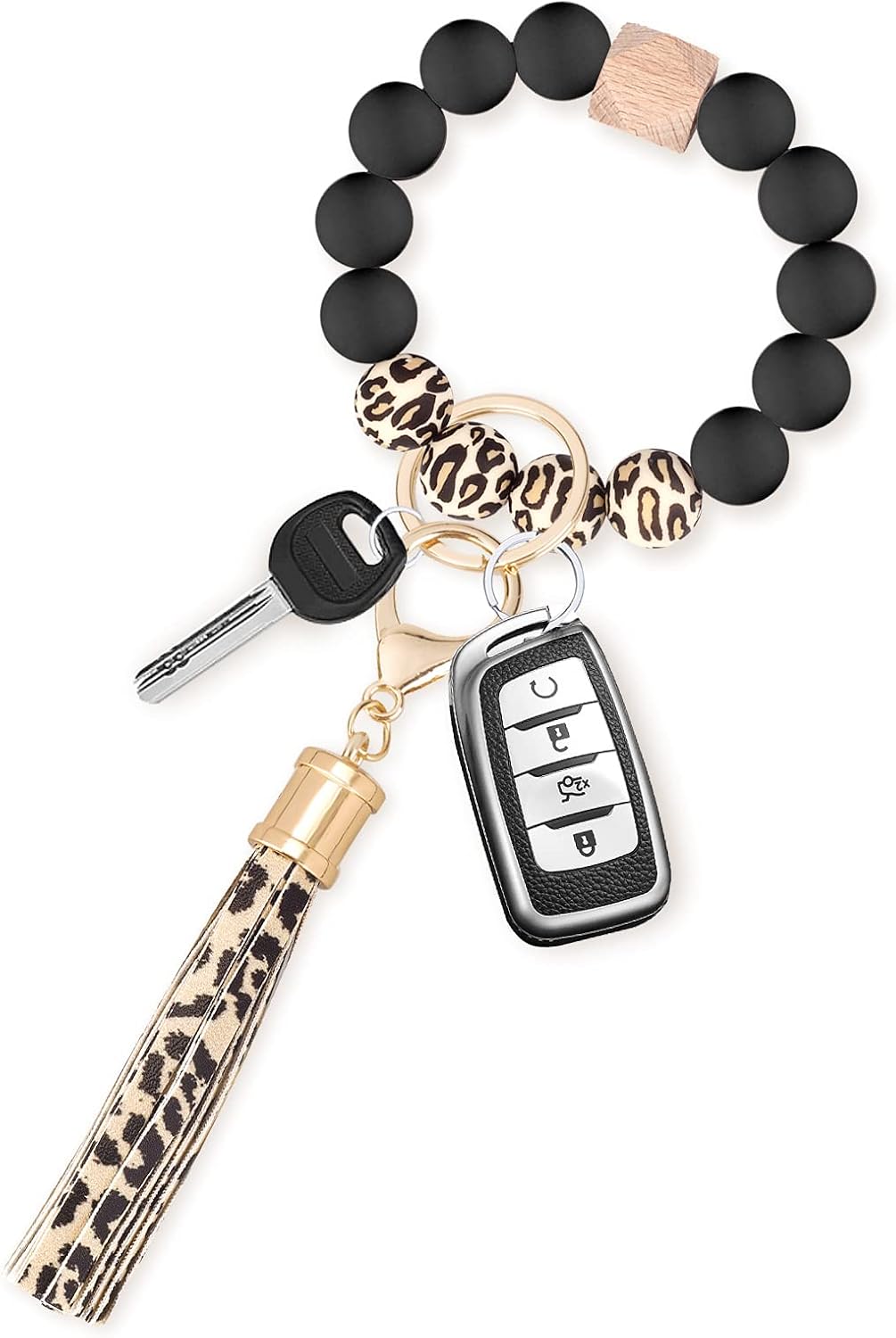 Detalle de CHUQING Schlüsselanhänger Armband für Damen 🔑