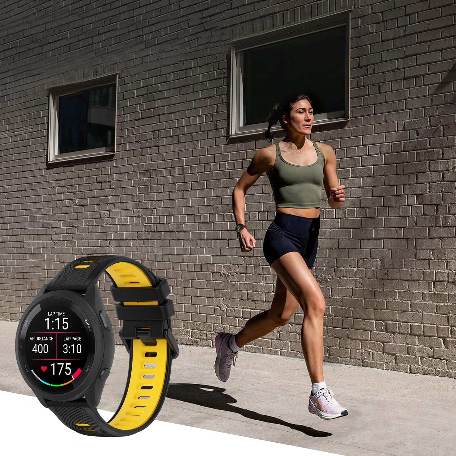 Thumbnail 6 de FiiMoo 20mm Silicone Strap for Garmin Watches – Comfort, Quick-Release and Durable Sport Band
