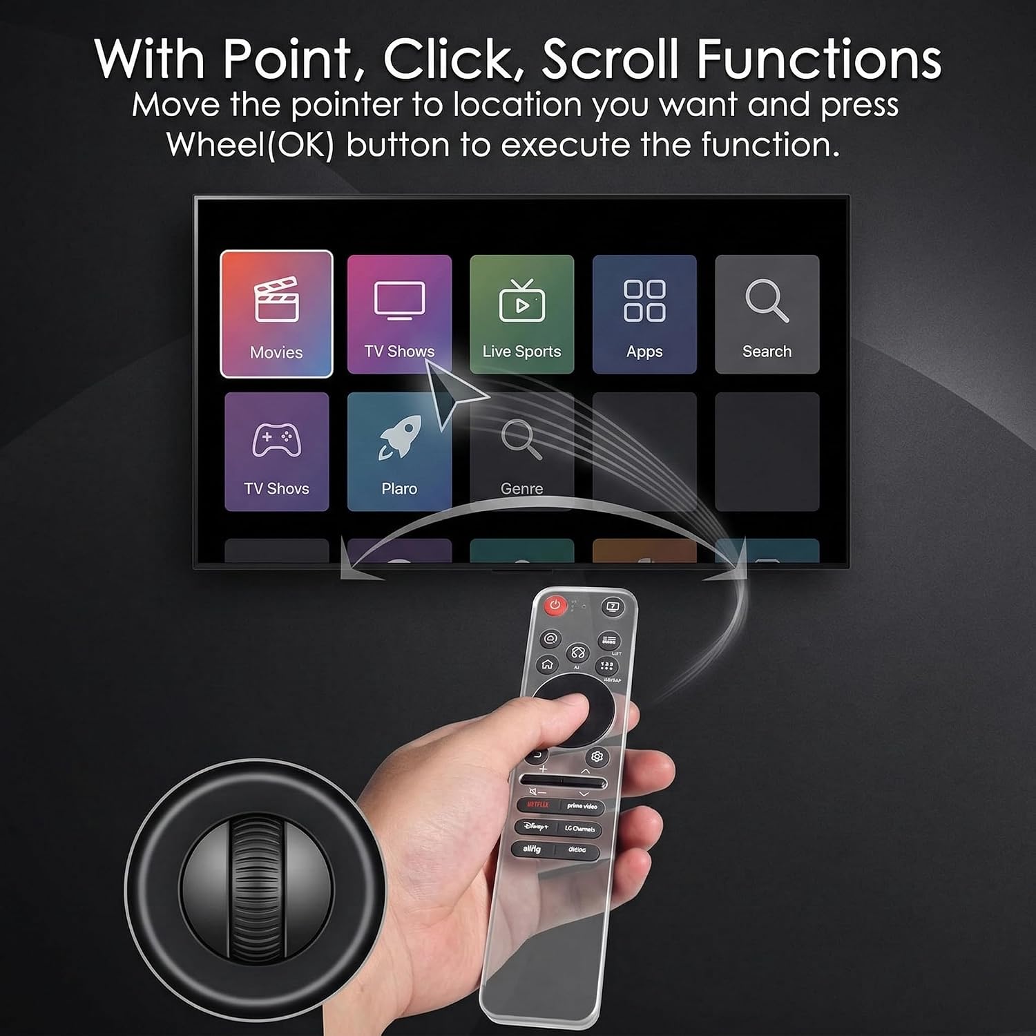 Thumbnail 5 de AI Magic Remote for LG AN-MR25GA Replacement