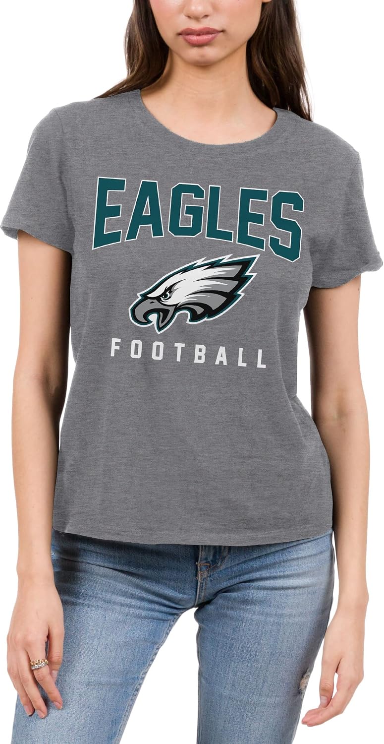 Thumbnail 3 de Junk Food Clothing x NFL Women’s “1st & Goal” Officially Licensed Short Sleeve T-Shirt (Kansas City Chiefs)