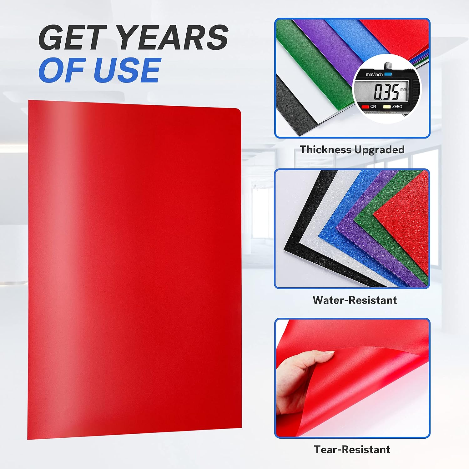 Detalle 2 de Sooez Pocket Folders 7-Pack