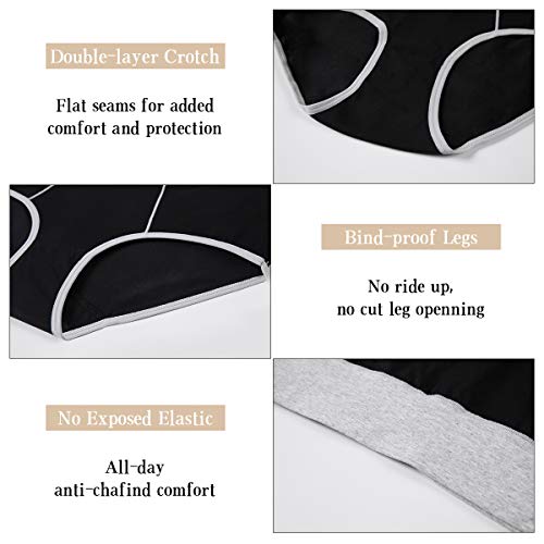 Detalle de Senllori sous-vêtements taille haute, lot de 5