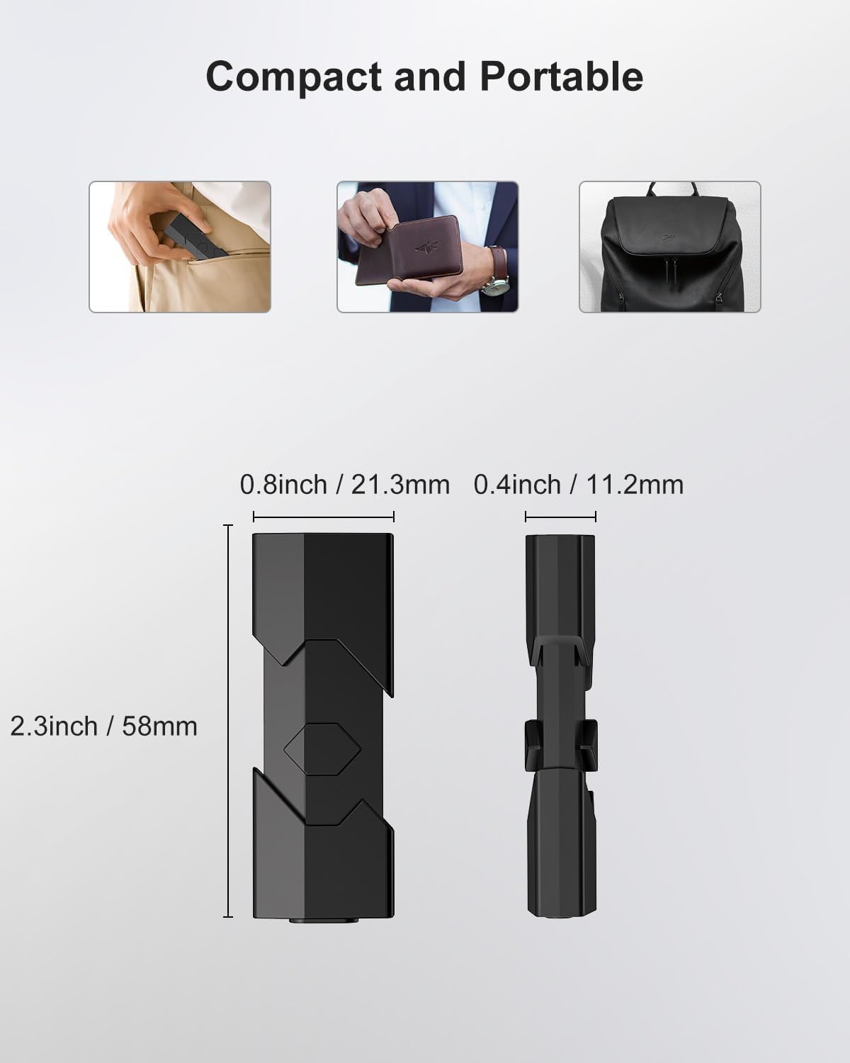 Detalle de Vansuny USB Stick 32GB: Dual USB‑C & USB‑A, robust Speicher für Mobilgeräte und Computer