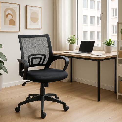 Detalle 2 de T-LOVENDO Silla ergonómica con soporte lumbar