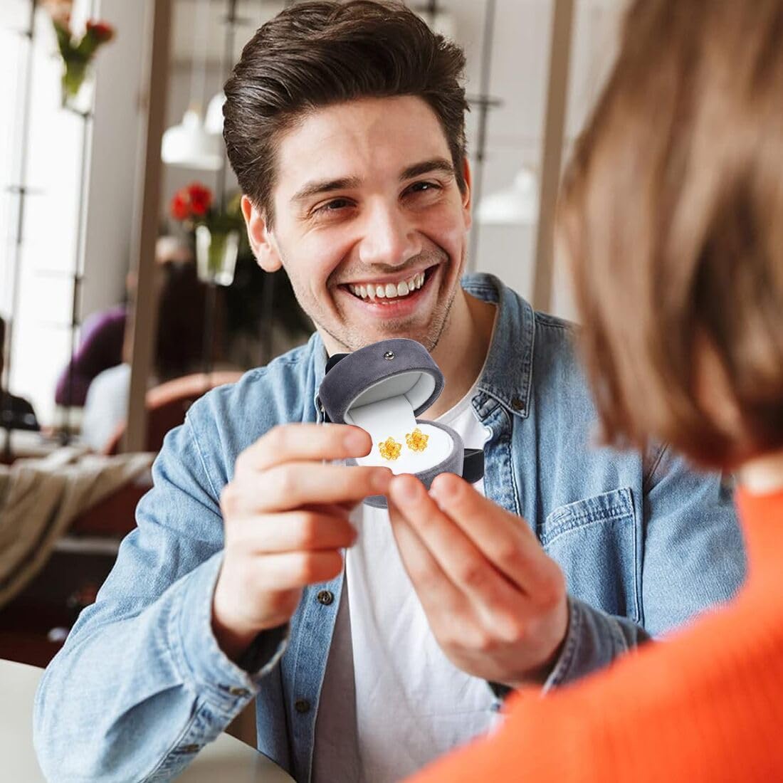 Thumbnail 4 de XIZAO Caja de terciopelo para joyas 💎 - Organizador elegante