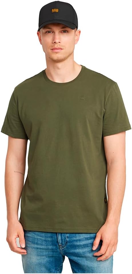 Thumbnail 6 de G-Star Herren Base-S T-Shirt im 2er-Pack – Slim Fit, gerippter Jersey, gesticktes Branding