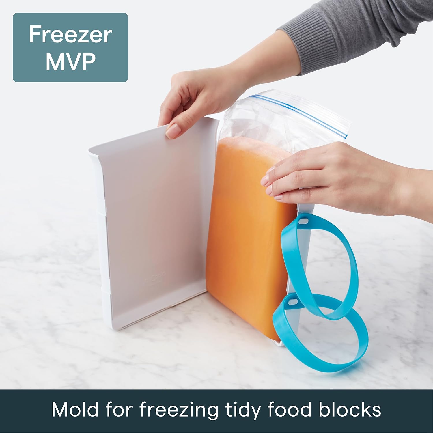 Detalle 2 de YouCopia FreezeUp 6-Cup Food Block Maker ⚙