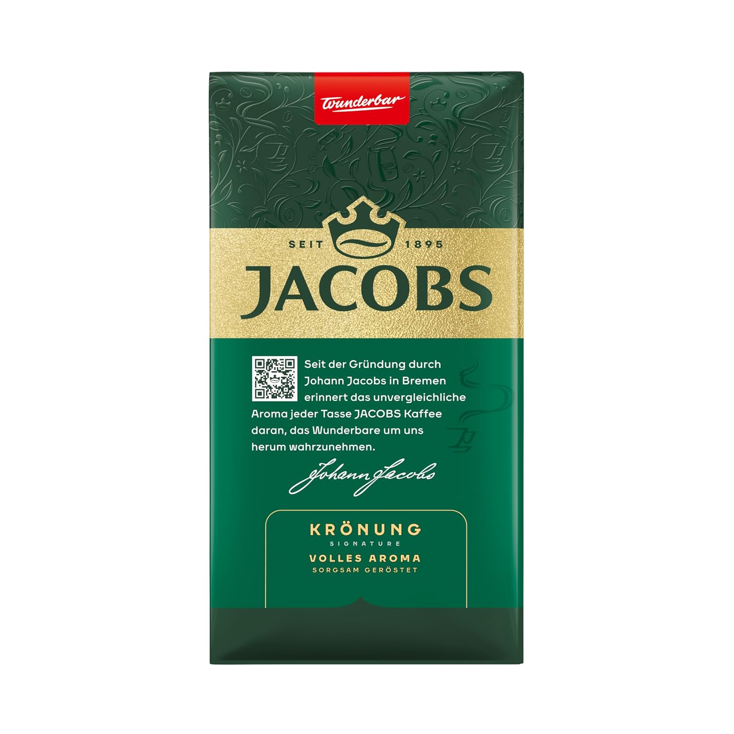 Thumbnail 1 de Jacobs Krönung Classic, Gemahlener Röstkaffee, Mittlere Röstung – 500 g (1er-Pack)