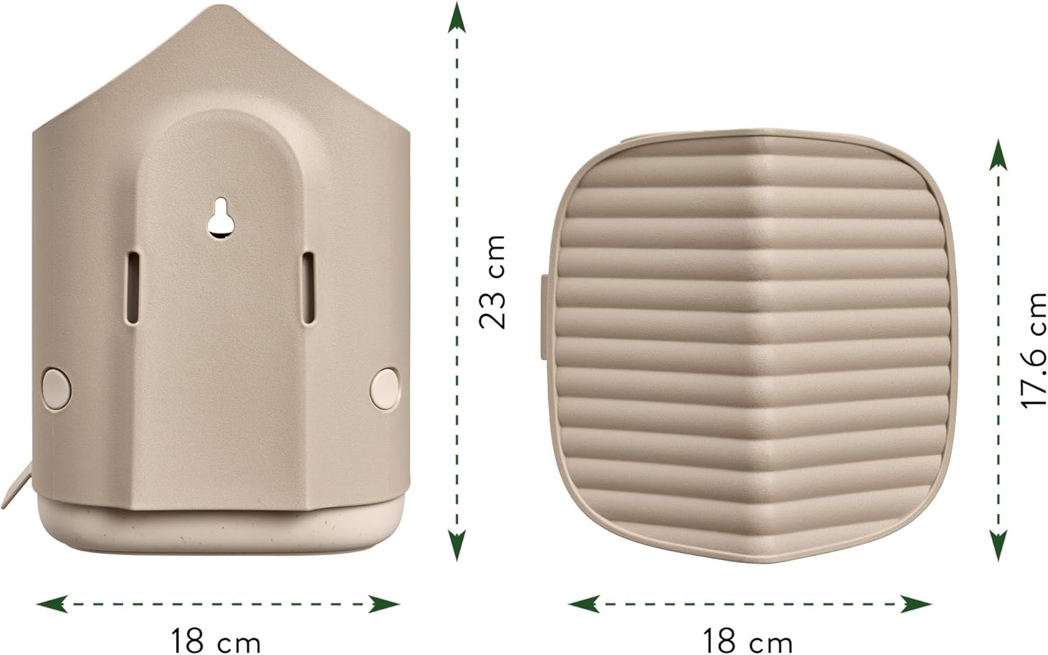 Thumbnail 6 de Elho Cosy Bird House 18cm: Sustainable Shelter for Your Garden Visitors