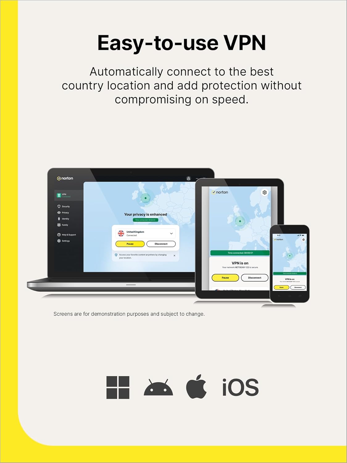 Detalle 2 de Norton VPN Standard 5 devices 1 year