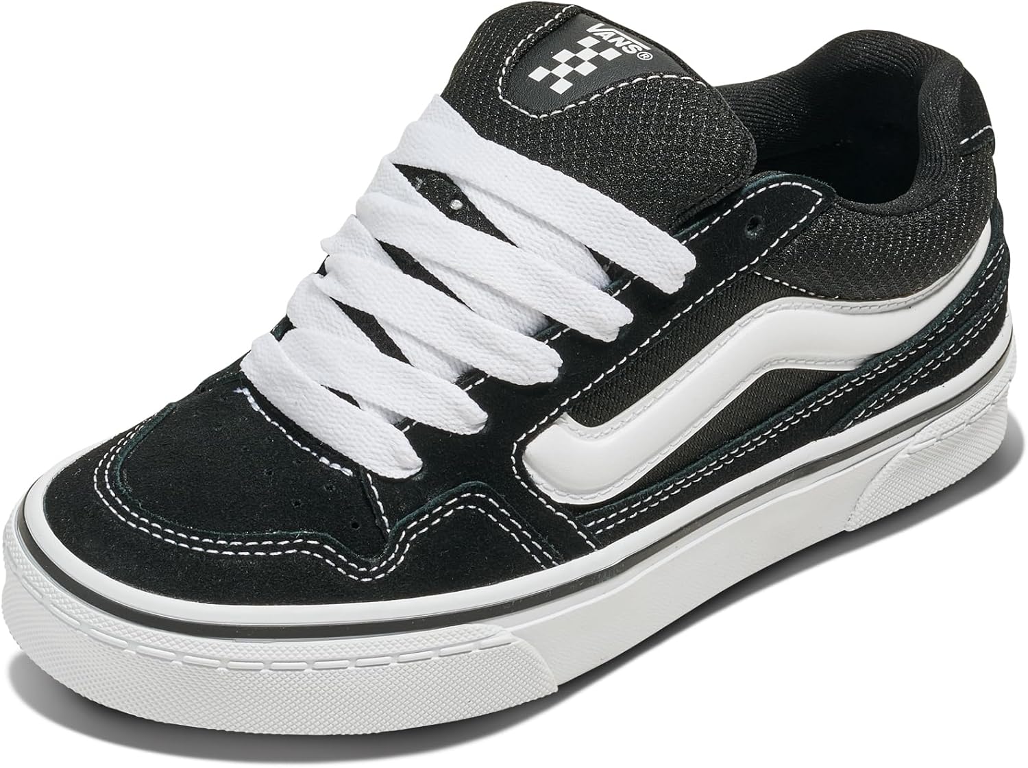 Detalle de Vans Caldrone – Scarpe da Ginnastica Unisex-Bambini e Ragazzi, stile classico e comfort quotidiano