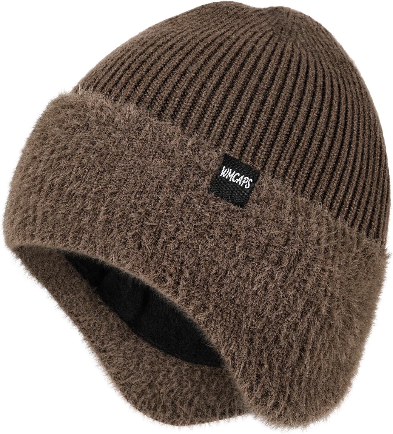 Detalle 2 de Wmcaps Winter Beanie with Earflaps – Fleece Lined Hat
