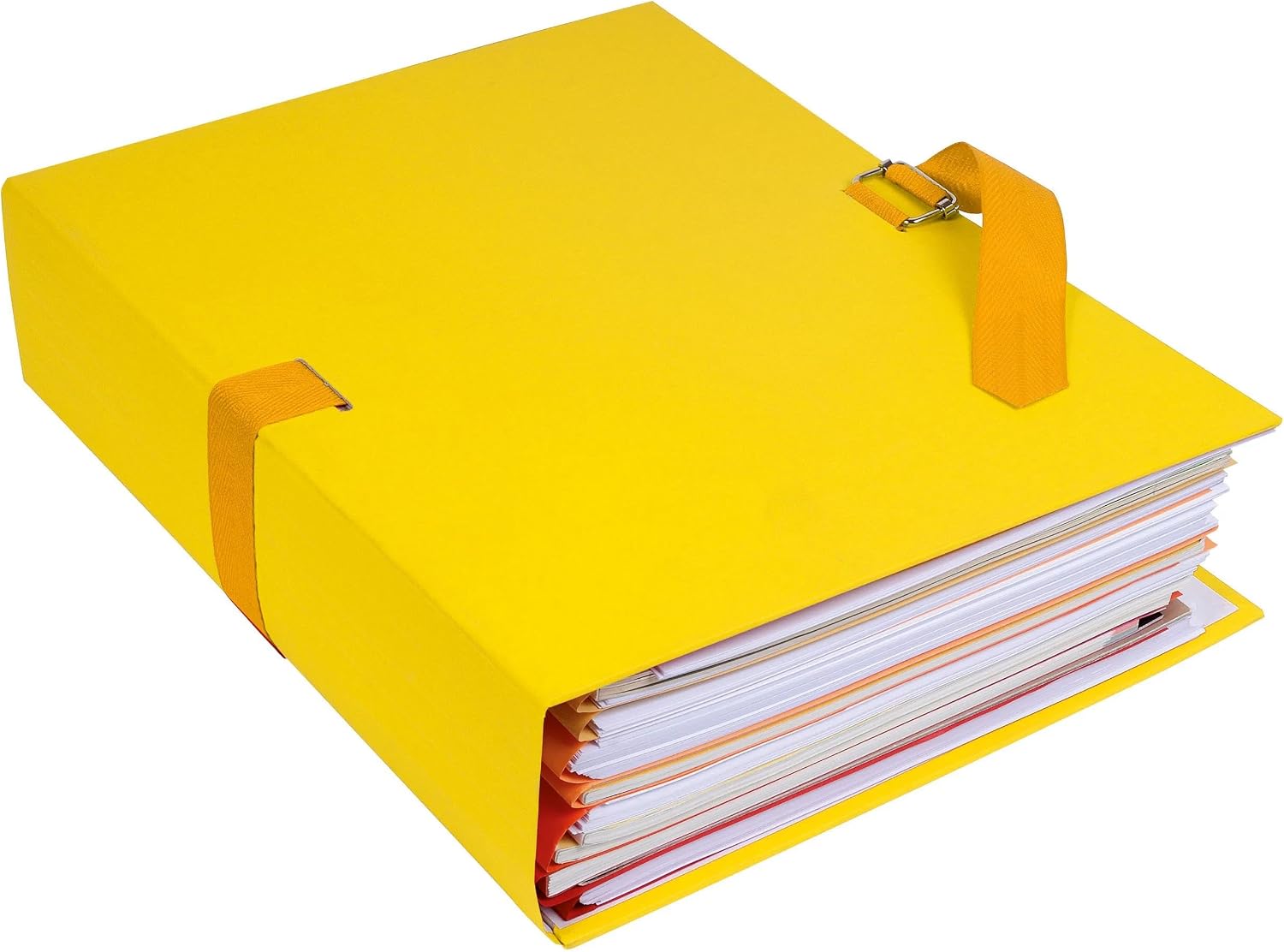Detalle 2 de Exacompta 223035E chemise à dos extensible jaune