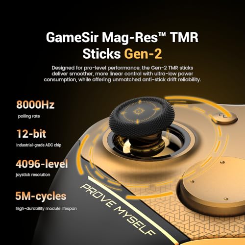 Thumbnail 2 de GameSir G7 Pro 8K PC Wireless Gaming Controller (Gen 2 TMR Joysticks)