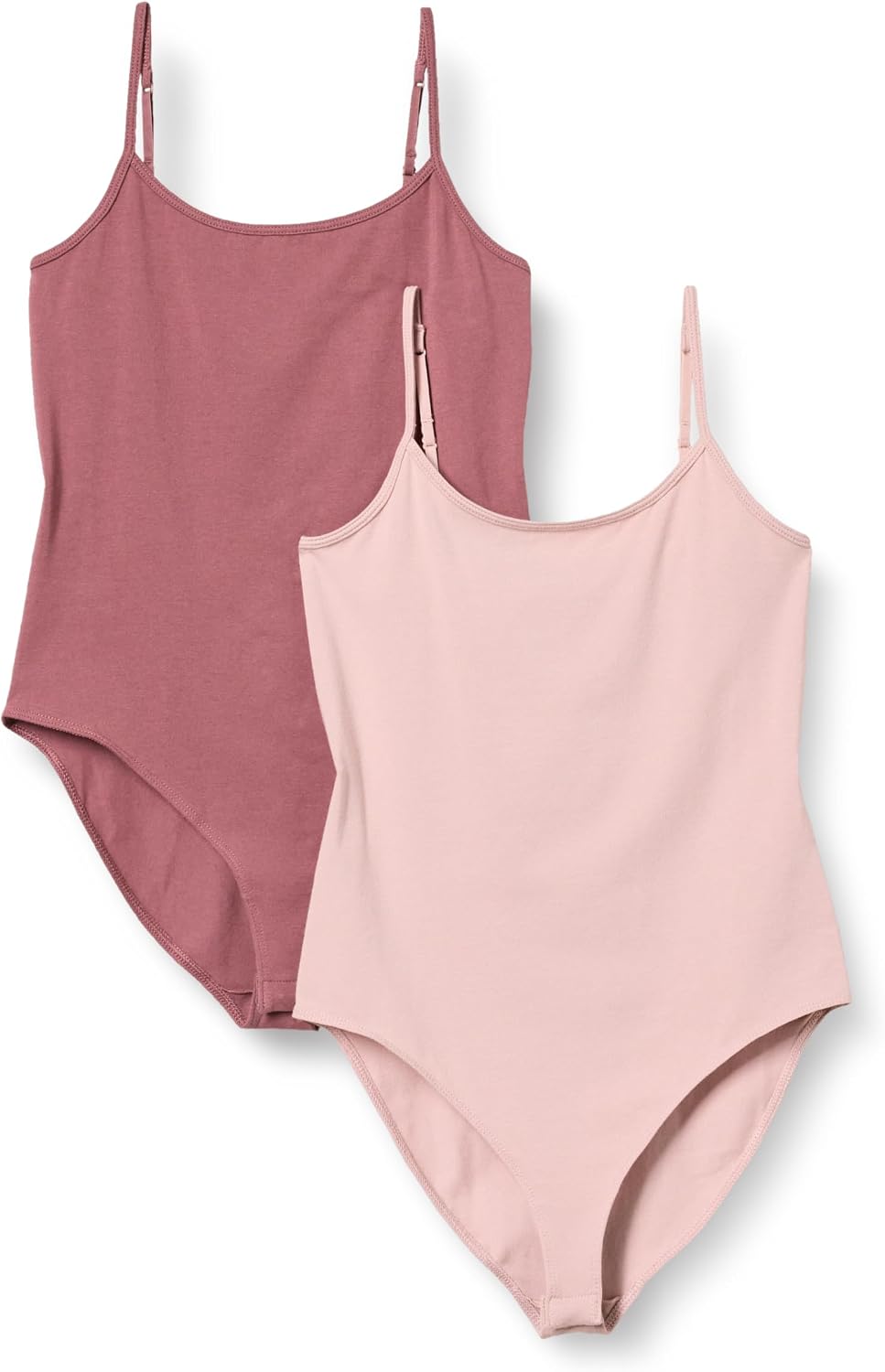 Detalle 1 de Amazon Essentials Slim-Fit Cami Bodysuit, 2-Pack