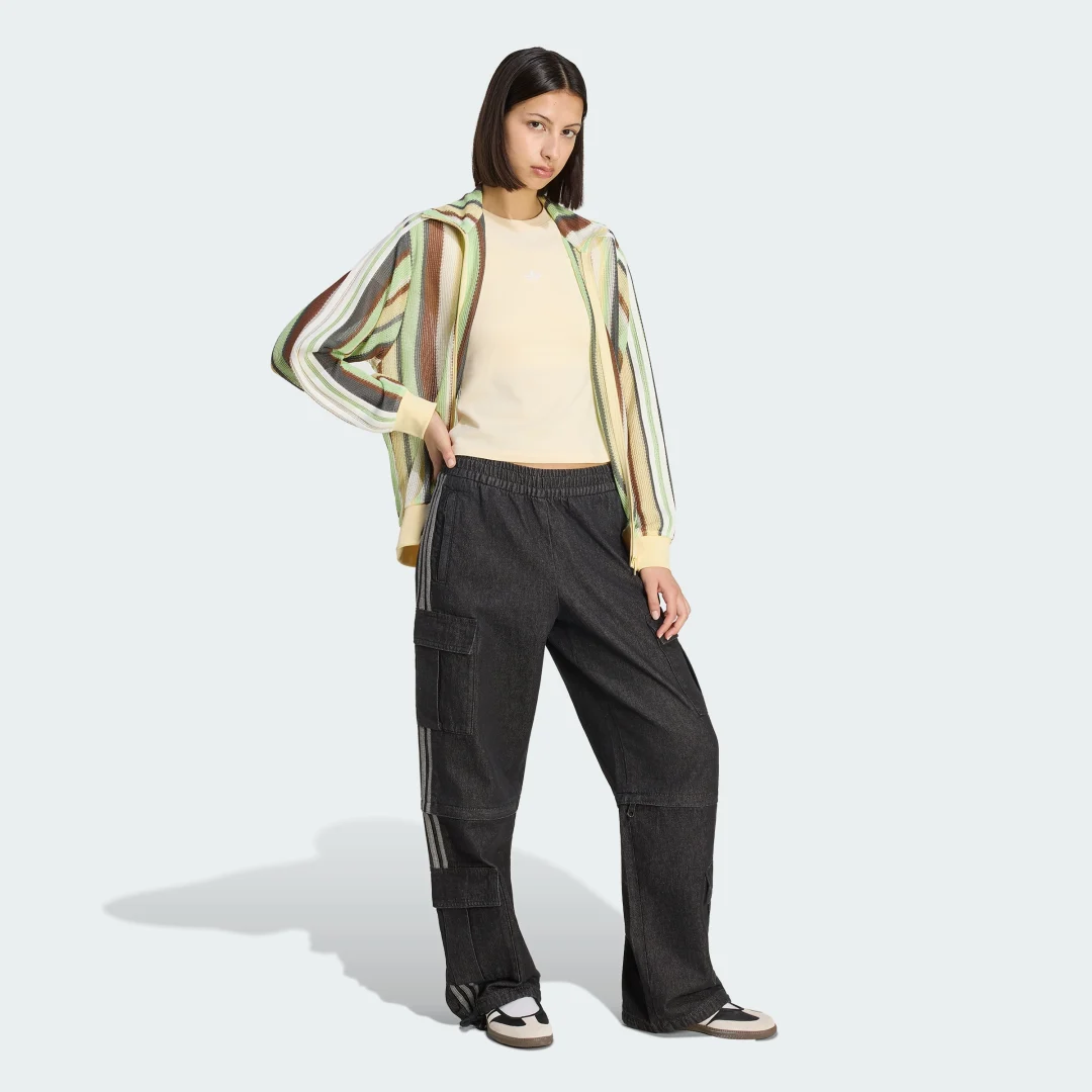Thumbnail 2 de Sudadera Firebird de punto Adidas Originals Summer Glow – Amarillo