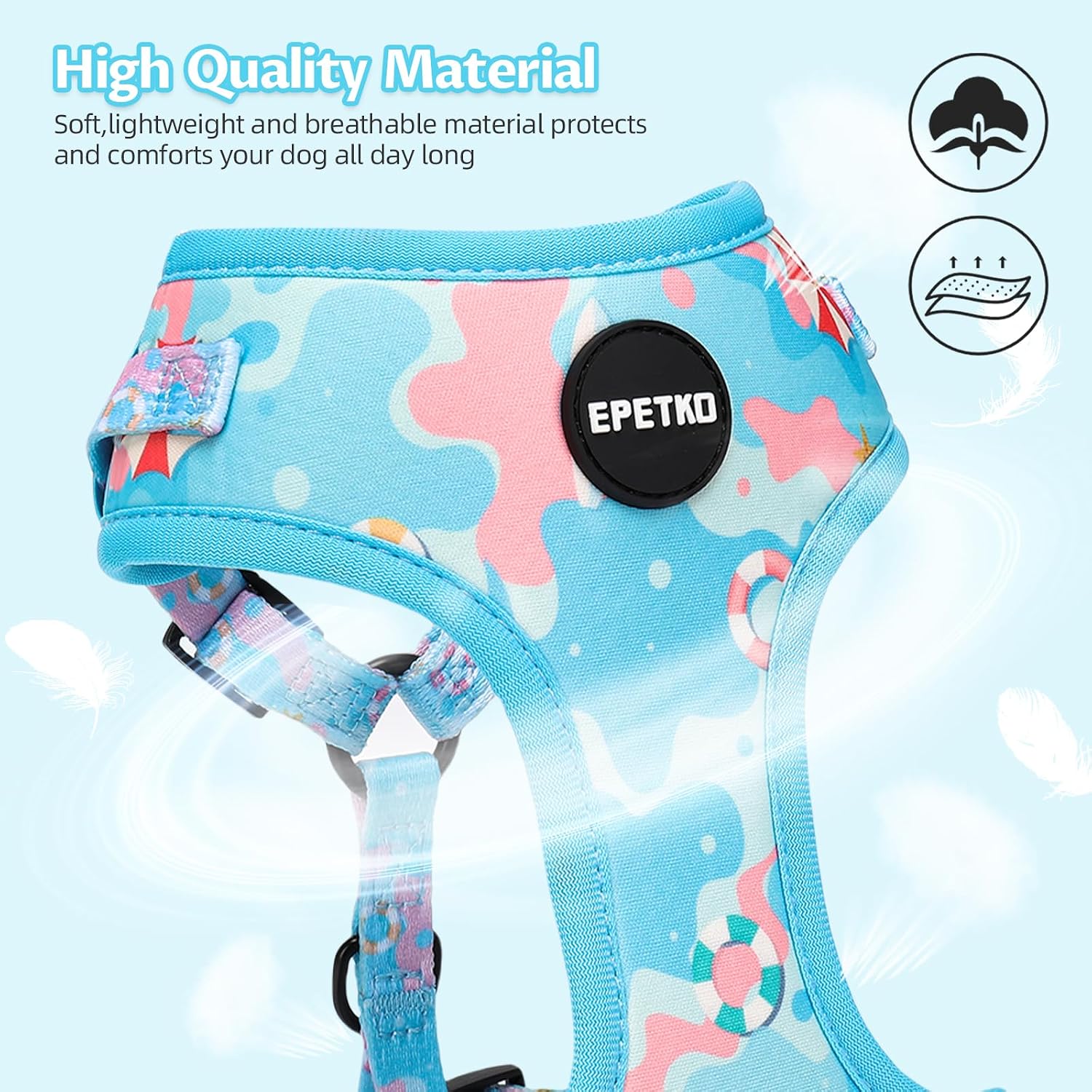 Detalle 2 de Small Dog Harness and Leash Set of 6