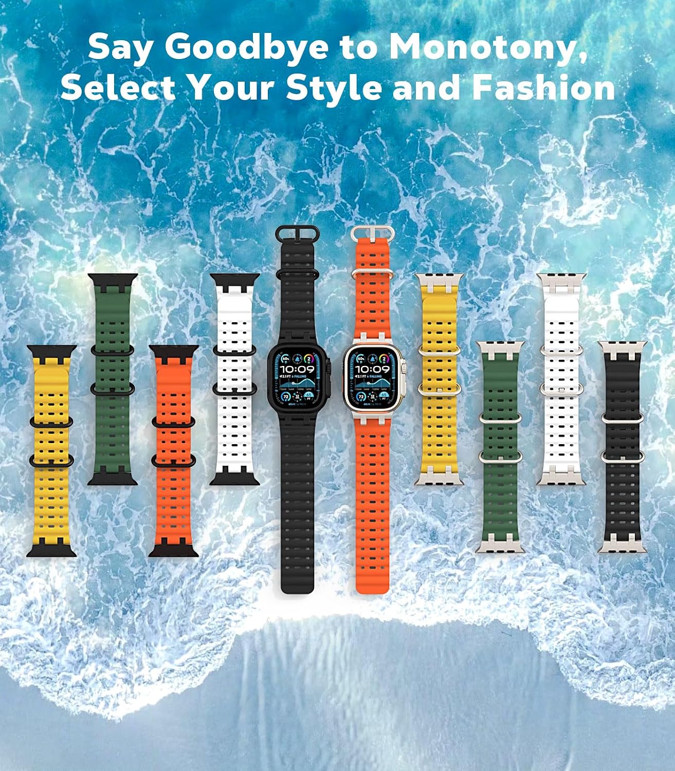 Detalle 2 de Astorgos Ocean Band Apple Watch 49mm