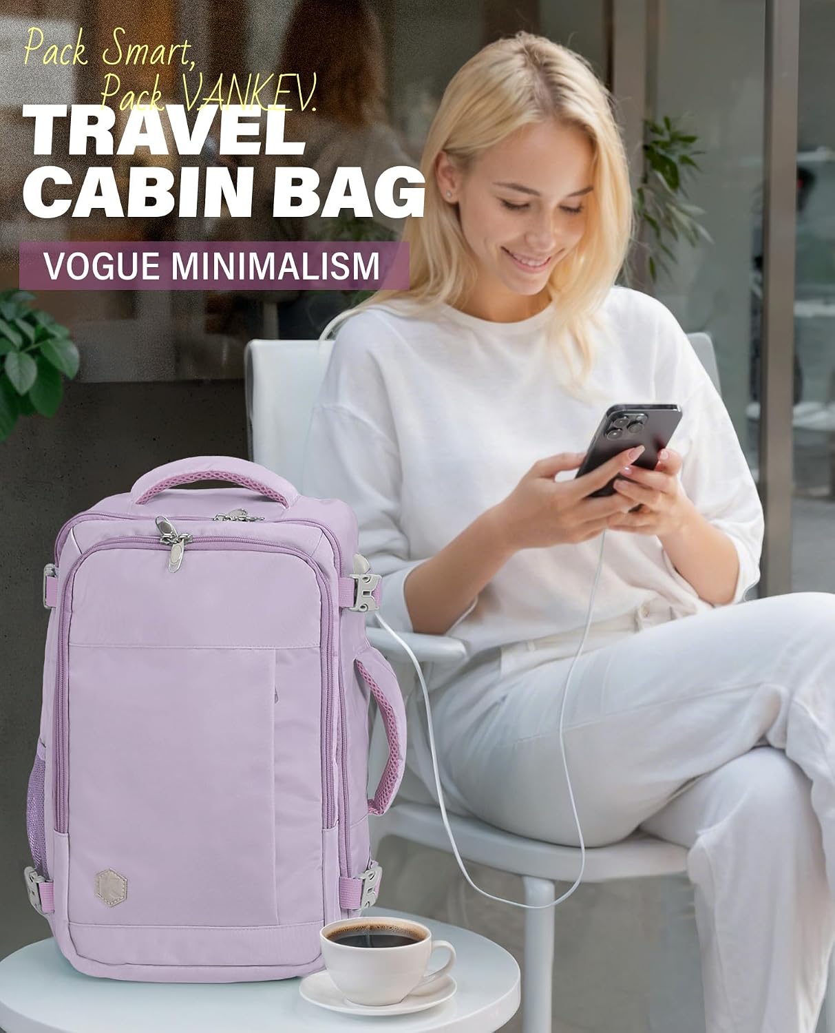 Thumbnail 1 de VANKEV Ryanair Cabin Bag 20L 40x20x25cm