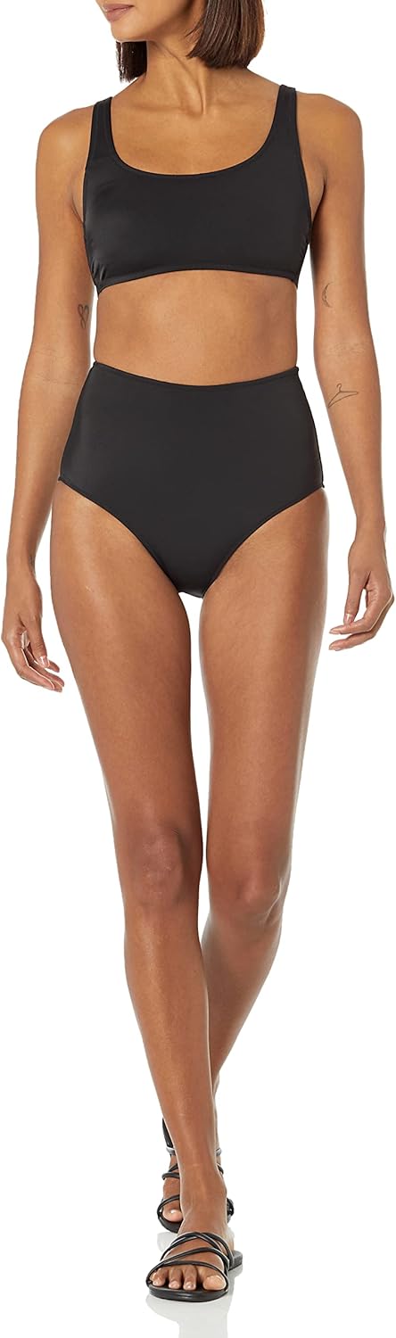 Thumbnail 4 de Amazon Essentials Damen Badehose mit hoher Taille – Übergröße