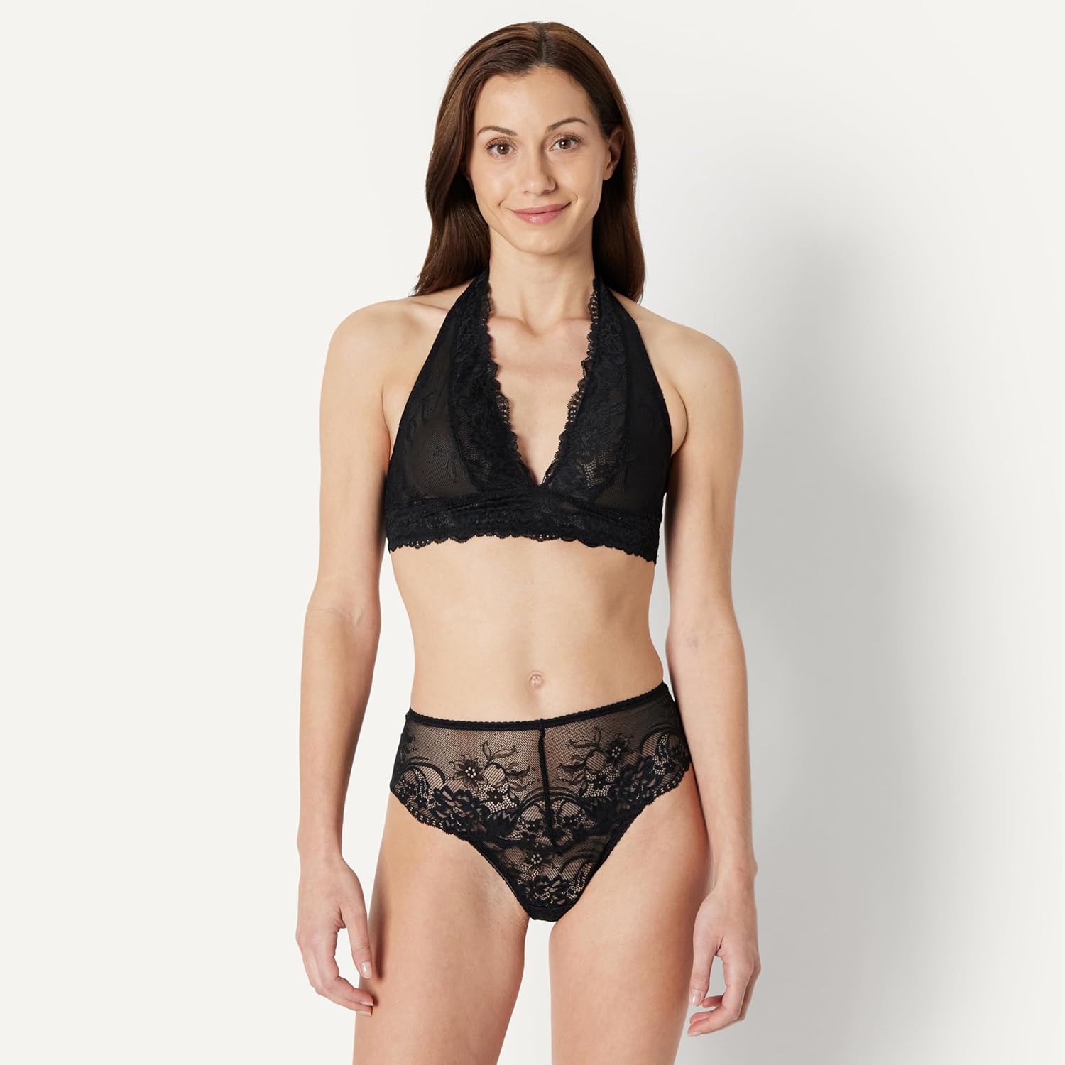 Thumbnail 4 de Amazon Essentials Damen Stretch-Bralette mit Neckholder aus Galloon-Spitze (bügel-los)