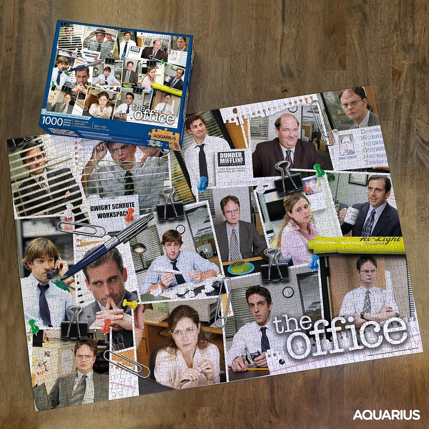 Thumbnail 2 de The Office Cast 1000 Piece Jigsaw Puzzle