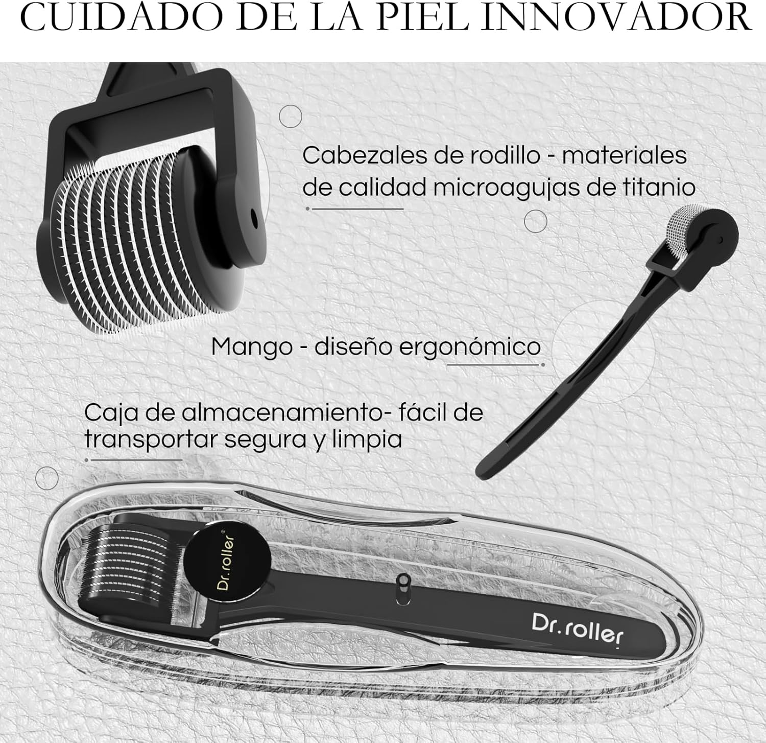Thumbnail 2 de Dr.roller Derma Roller 1 mm para cabello