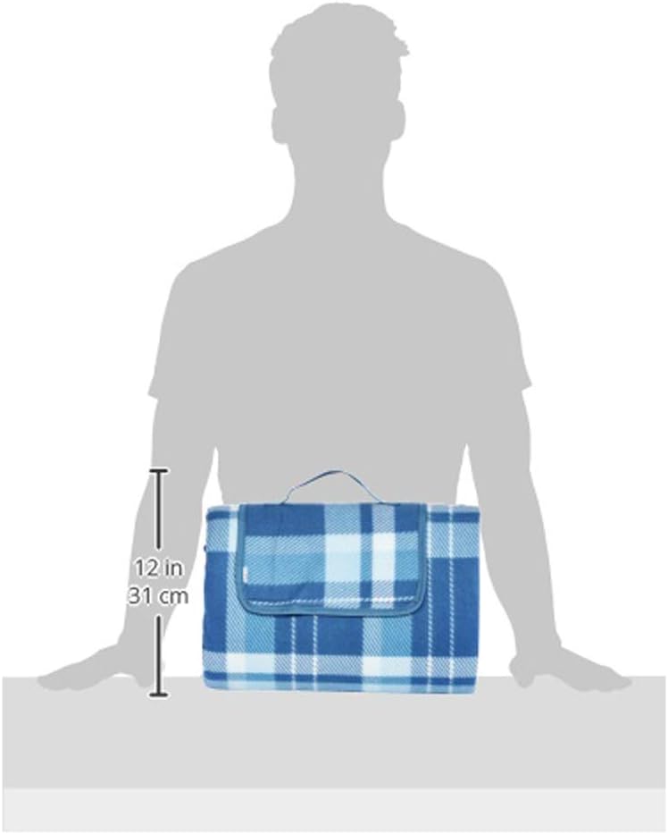 Thumbnail 2 de Amazon Basics Manta de Picnic con Base Impermeable, 175 x 200 cm