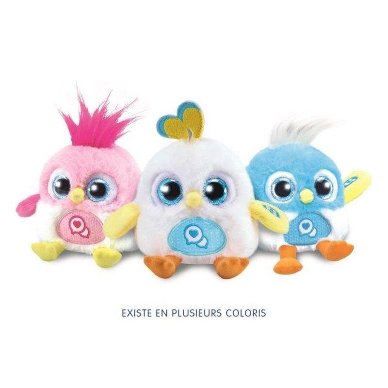 Detalle 2 de Peluche interactivo VTech Lolibirds Rosa con soporte magnético
