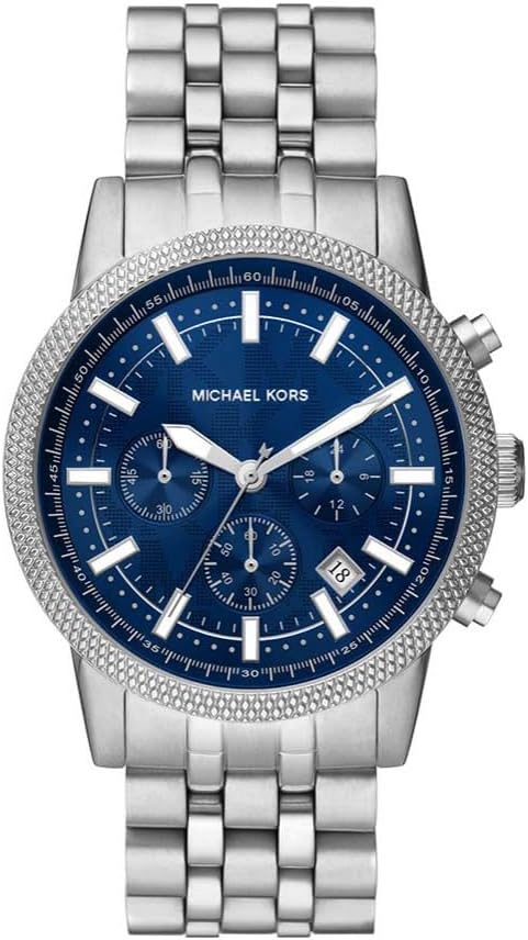 Thumbnail 4 de Michael Kors Hutton – Montre pour homme, mouvement chronographe (acier inoxydable ou cuir)